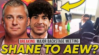 Shane McMahon & Tony Khan's Secret Meeting: AEW's Next Big Shock?
