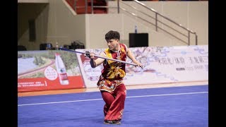 dadao podao 男子大刀朴刀 第6名 四川队 杜博文 8 75分 si chuan do bo wen 中国传统武术套路 wushu kongfu