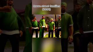 Grove street families(1992) vs The Families(2013) | which is better? #shorts #gta #grovestreet