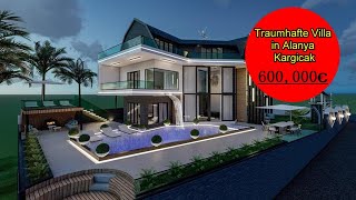 Traumhafte Villa in Alanya Kargıcak (Türkei) für 600,000€