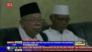 Ma’ruf Amin Kunjungi Ponpes Al Falah Ploso