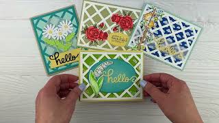 Two Amazing New Dies For Fabulous Floral Cards & More!