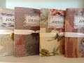 Fabric Pocket Journals Flip through | Mini Junk Journals