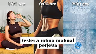 I Tested the Perfect Morning Routine According to Science