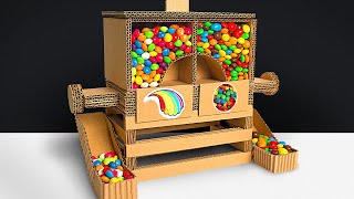How to Make Amazing Candy Dispenser from Cardboard