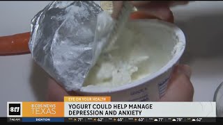 Yogurt could help manage depression, anxiety