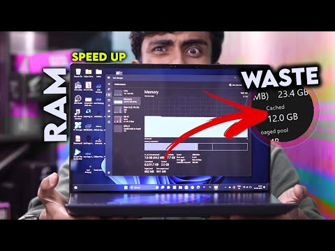 CLEAR RAM CACHE! Make Your Windows Computer or Laptop Super Fast For FREE! in Just 1 Click️