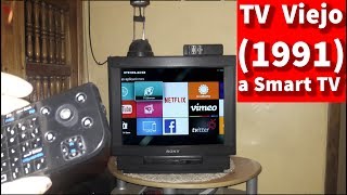 Convertir un TV viejo de 1991 en SmartTV Android | Gadgets Fácil