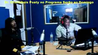 Charlebois Poaty Na Radio Despertar no Programa Serão