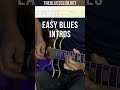 how to start a blues with an easy intro dbl423 shorts