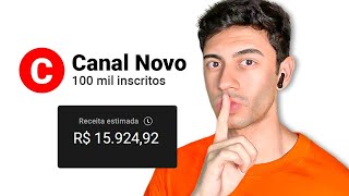 Como faço canais virais sem rosto que monetizam no Youtube (CURSO COMPLETO)