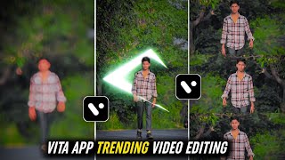Vita App Video Editing | Trending Video Editing In Vita App | Slow Motion Video Editing In Vita App