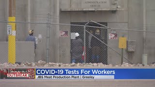 JBS Meat Production Plant Is Working To Get Coronavirus Tests For All Of Its Employees