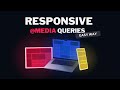 Master Responsive CSS Media Queries in easy way
