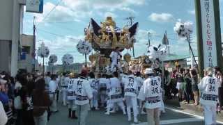 平成25年 福崎町　二之宮神社秋祭り　ＪＲ福崎駅前　其の四 練り　板坂　播州秋祭り