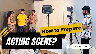 How to Prepare Acting Scene ? Acting Class by Vinay Shakya | Acting School in Mumbai