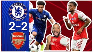 Arsenal u23 2-2 Chelsea u23 raw reaction | Nelson Screamer free kick | Patino steals a point for us