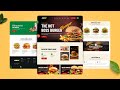 Modern Restaurant Website Design Using HTML CSS & JavaScript | Project Overview