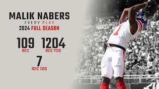 Malik Nabers 2024 Highlights | Every Target and Catch