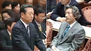 【党首討論】小泉総理vs小沢党首(自由) 2001.12.5