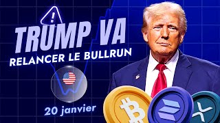 CRYPTO : TRUMP NOUS RELANCE LE BULLRUN + RÉSERVE US DE XRP ET SOL ?! 🚀