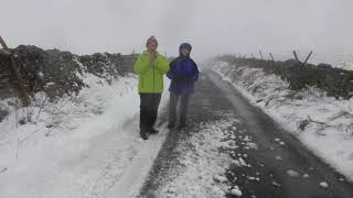 Henside Boxing Day The Ribble-Aire-water divide near Malham Tarn at 435m