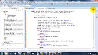 Creating a keyword driven framework quickly!!