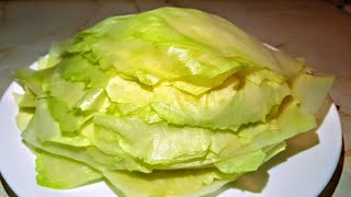 Капустные листья-как подготовить для голубцов цыганка готовит. Gipsy cuisine.