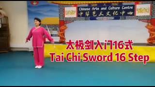 16 Step Tai Ji sword