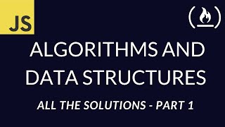 freeCodeCamp - All the solutions to JavaScript Algorithms and Data Structures (part 1)