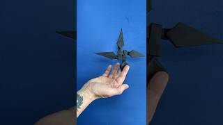Origami Ninja Star | Paper Shuriken Kunai | Paper Ninja Weapons #ninjastar #shuriken #kunai