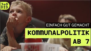 Früh übt sich: Kommunalpolitik ab 7.