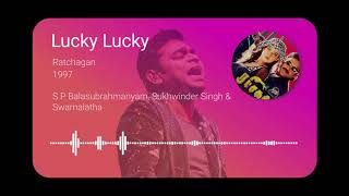 Lucky Lucky | Ratchagan | HD Audio | Nagarjuna | Sushmita Sen | SPB | AR Rahman