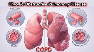 Chronic Obstructive Pulmonary Disease COPD | Medical video | #copd