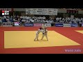 全日本ジュニア柔道 2019 66kg 3回戦 田中 vs 新井 judo