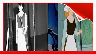 Amazing Examples Of Live Reference Filmed For Disney'S "Cinderella" (1950) As You'Ve Never Seen !