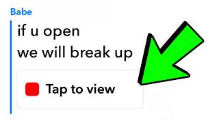 Would You Open This Snap
