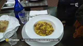 La vraie sauce bolognaise de Bologne !