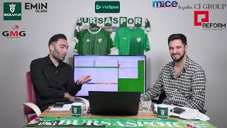 Bursaspor-Anadolu Üniversitesi 20.Hafta Özel Programı! Bursaspor'da Parola 3 Puan #golvar