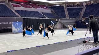 Kossuth High school winterguard 1st place state championship routine