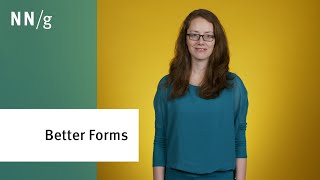 Better Forms Through Visual Organization