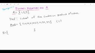 Binary Relation