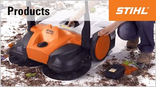 The STIHL sweeping machines