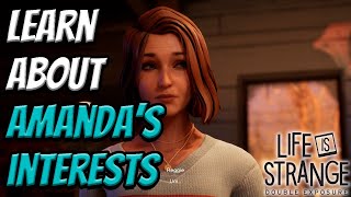 Learn About Amanda's Interests Objective Guide | Life Is Strange Double Exposure