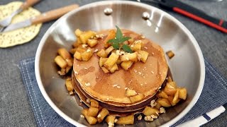 달콤한 사과 팬케이크 만들기/레시피( Apple pancake,꼬마츄츄)