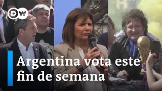 Recta final para las elecciones en Argentina