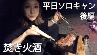 【肉を焼いて酒を飲む】酔っ払いキャンパーの夜