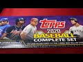 Purple 2020 Topps Complete Set CHROME Robert, Bichette, Lux, Alvarez, or Aquino