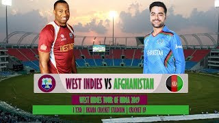 AFGHANISTAN VS WEST INDIES - 1st T20i 2019 - Ekana Cricket Stadium - Cricket 19 [4K]