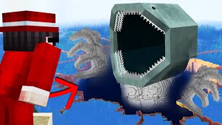 Neden Minecraft Yapı Kapışmasında YÜRÜYEN BLOOP İle Trolledim?